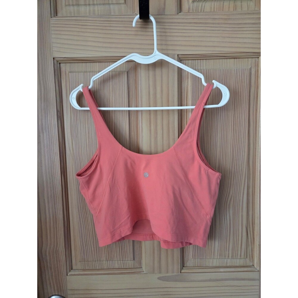 Lululemon Align Tank Top Athletic Yoga Workout Crop Pink 12